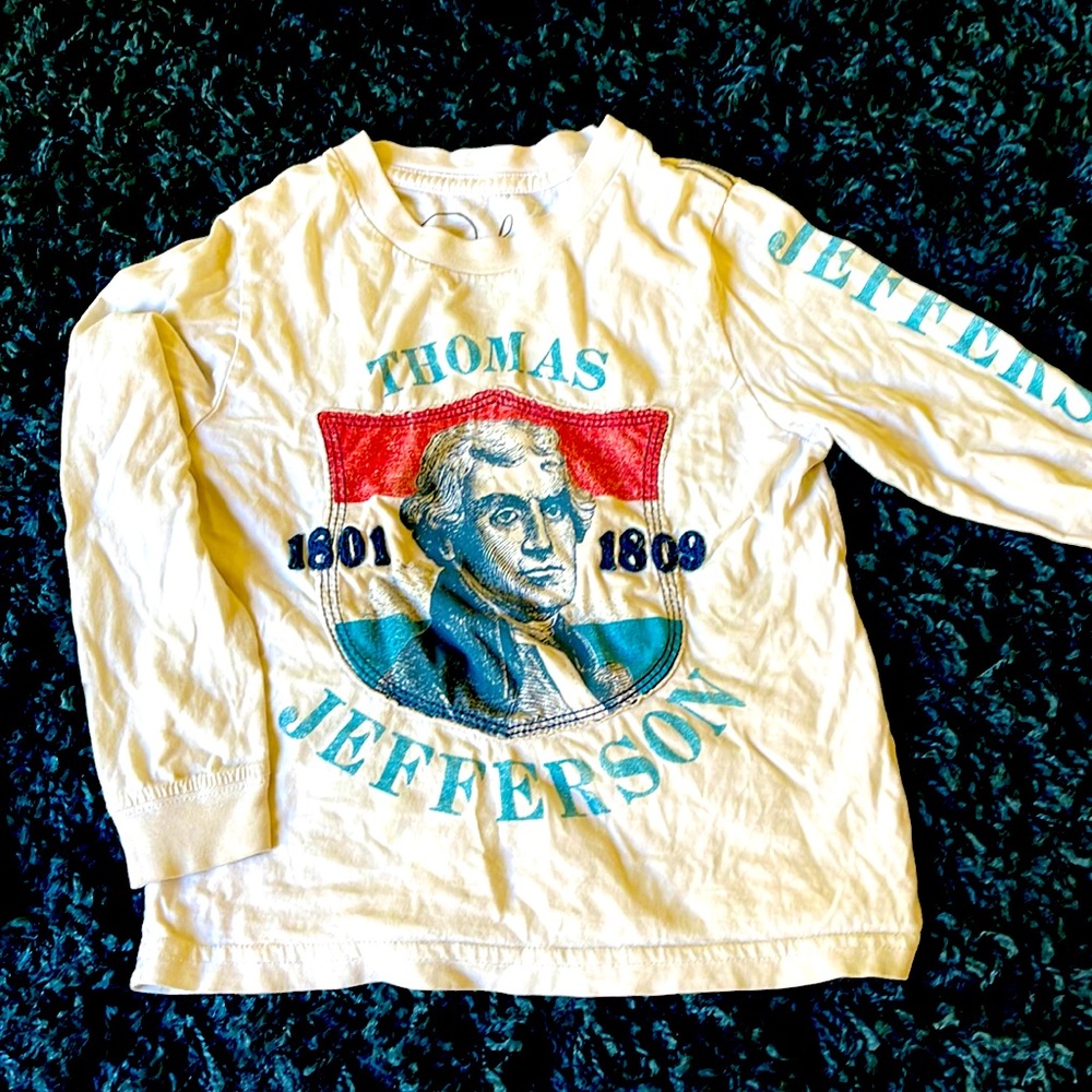 Peek Long Sleeve Thomas Jefferson Shirt